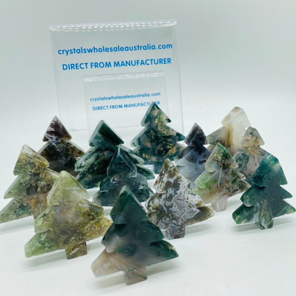 Moss Agate Crystals Wholesale Australia