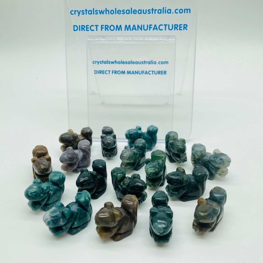 Moss Jade Crystals Wholesale Australia
