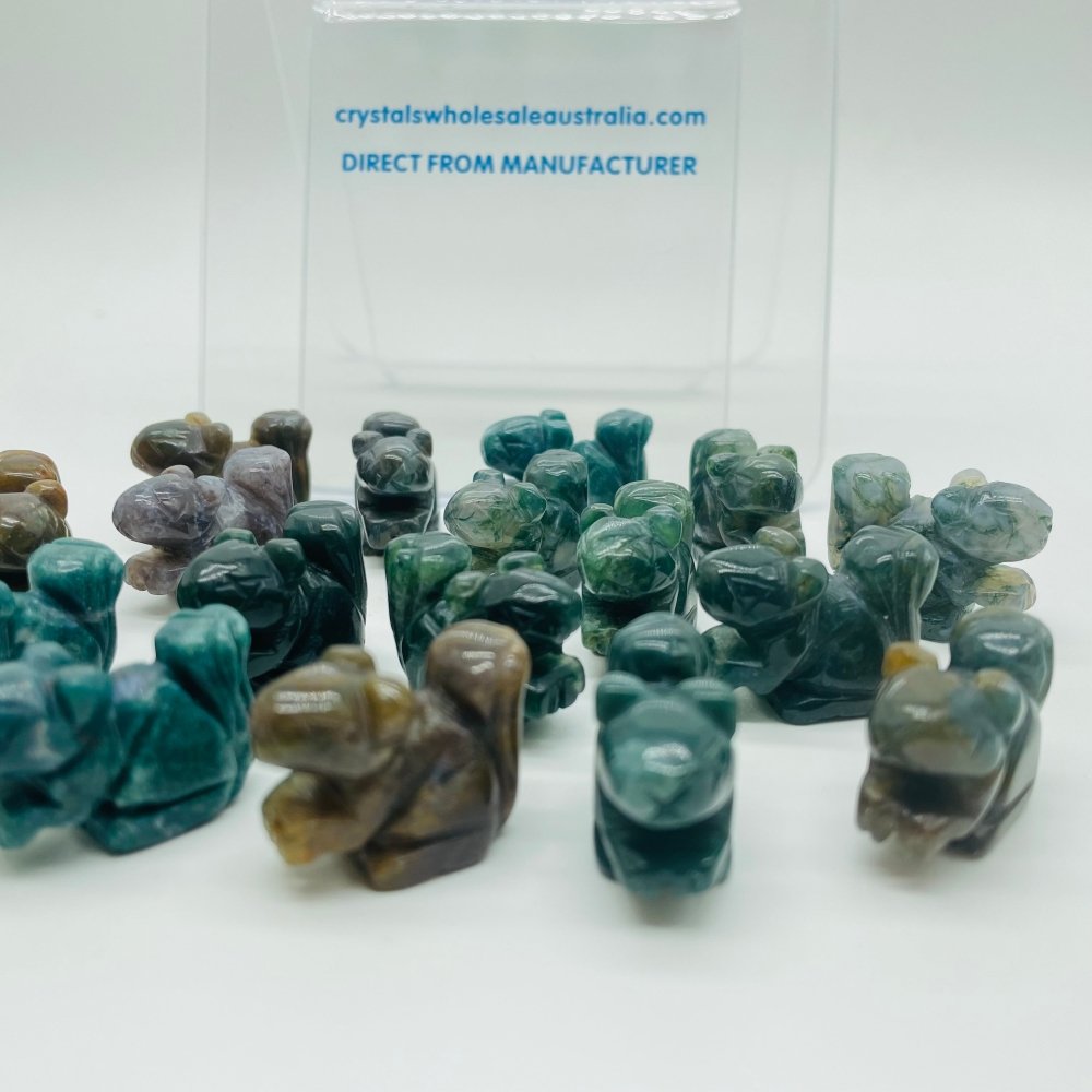 Moss Jade Crystals Wholesale Australia