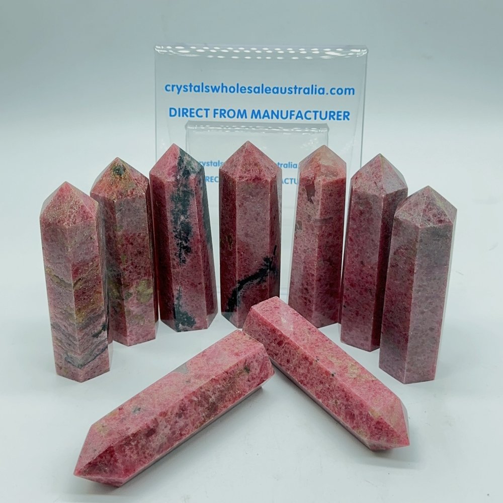 Rhodonite Crystals Wholesale Australia